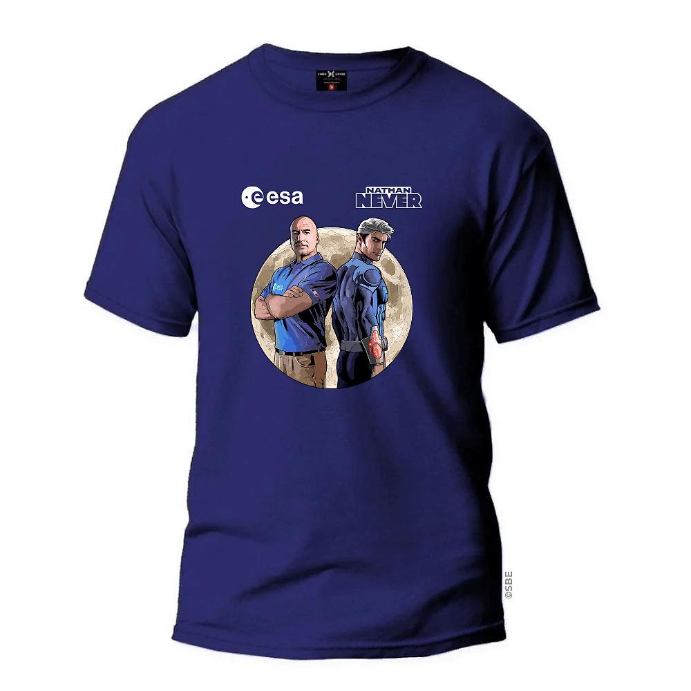 Nathan Never/Luca Parmitano t-shirt